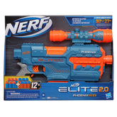 Nerf Elite 2.0 Phoenix Cs-6 Motorized Blaster, 12 Darts, 6-Dart Clip, Scope, Tactical Rails